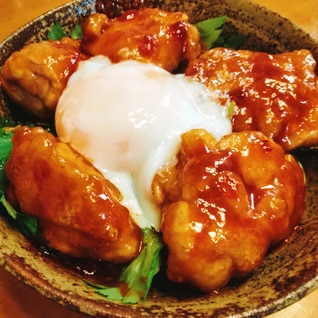 韓国風甘辛チキン丼